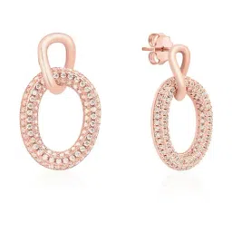 Touch925 925 Silver Siena CZ Drop Earrings image 4