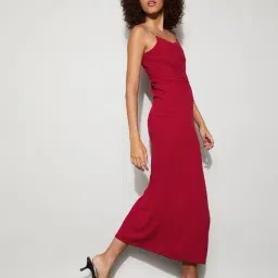Code By Lifestyle Red Regular Fit Dress image 4