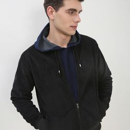 SHOWOFF Men Mock Collar Cotton Sweatshirt-image-15