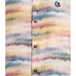 Cavio Kids Multicolor Cotton Printed Shirt with T-Shirt image 4