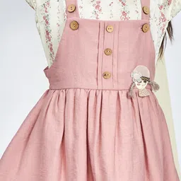 Peppermint Girls Applique A-Line Dress with Top image 5