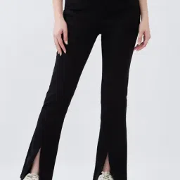 Spykar Black Solid High Rise Jeans-picture-26