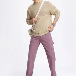 glitchez Knitted Mirage Distressed Pullover image 2