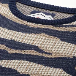 The Roadster Lifestyle Co. Abstract Textured Pullover image 2