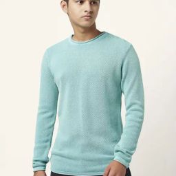 Coolsters by Pantaloons Kids Blue Regular Fit Full Sleeves Sweater-picture-47