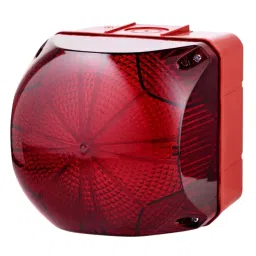 AUER Signal QFS Series Red Strobe Beacon 24-48 V AC/DC Surface Mount Xenon Bulb IP66, 874562408-picture-27