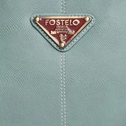 Fostelo Women Grey PU Structured Shoulder Bag image 5