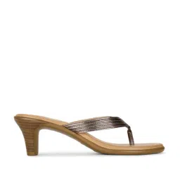 Bata Women's Grey Thong Sandals-image-59