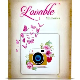 SEHAZ ARTWORKS Beige Printed Photo Album Book-picture-10