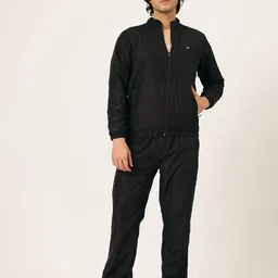 Monte Carlo Mock Collar Solid Tracksuit-image-90