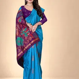 Abhilasha Ethnic Motifs Printed Pure Silk Kanjeevaram Saree-picture-15