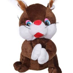 Tickles Squirral Soft Stuffed Plush Toy For Kids Boys & Girls Birthday Gift (Size: Length 25 cm Color: Brown)-picture-19