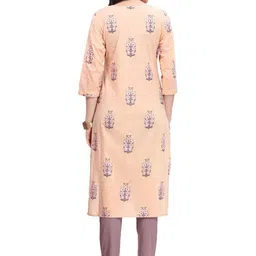 GREAT OUTFITS Ethnic Motifs Printed Pure Cotton Kurti image 3
