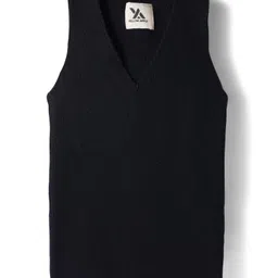 Yellow Apple Knit Full Sleeves Printed Winter Jacket & Pant Set With Inner Tee - Purple image 3