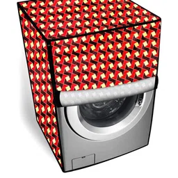 The Furnishing Tree Brown PVC Washing Machine Cover-picture-22