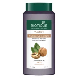 Biotique Bio Walnut Bark Volumizing Shampoo For Fine & Thinning Hair image 1
