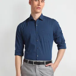 Arrow Slim Fit Cotton Formal Shirt-picture-47