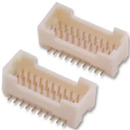 HARWIN HEADER, VERTICAL, SMT, 10+10WAY, M40-3021046-picture-45