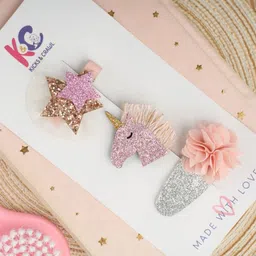 KICKS & CRAWL Girls Set of 3 Hairband-picture-31