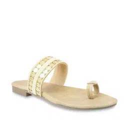 Inc.5 Women's Beige Toe Ring Sandals-picture-31