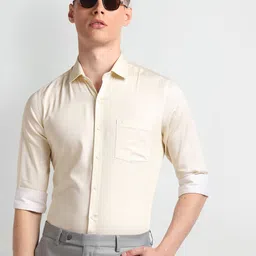 Arrow Slim Fit Cotton Formal Shirt-picture-10