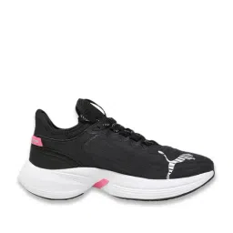 Puma Women's Black, Poison Pink & Silver Conduct Pro Wns Running Shoes-image-36