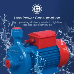 Crompton 0.5 HP Centrifugal Monoset Pump MA Series Single Phase and 90-50 LPH Flow Rate, MAD052(1PH)Y-14 image 3