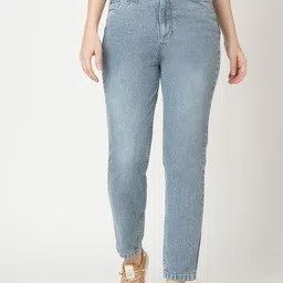 Kraus Jeans Women High-Rise Light Fade Mom Fit Jeans-image-28