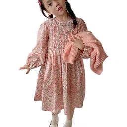 StyleCast x Revolte Floral Print Applique A-Line Dress-picture-11