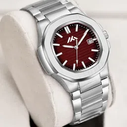 ON TIME OCTUS Men Brass Dial & Stainless Steel Bracelet Style Straps Analogue Watch MT-804-picture-40