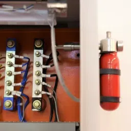 Ceasefire Mini Automatic Fire Extinguisher 200 mm Barel Adaptive 57°C Stored Pressure 300 g Fluorketone (FK-5-1-12) Red, CF-001344AC image 2