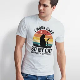 Seekbuylove Typography Printed Pure Cotton Bio Finish T-shirt image 5