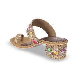 Metro Embellished Wedge Sandals image 3