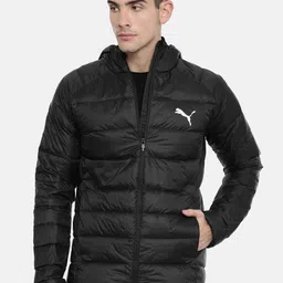Puma Men Black PWRWarm packLITE HD 600 DOWN Solid Puffer Jacket-picture-47