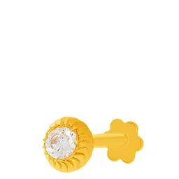 WHP JEWELLERS Women Nosepin Gold image 2