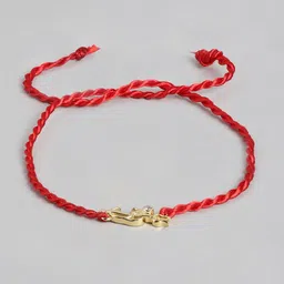 Zavya Men Gold-Plated Sterling Silver Rakhi image 2