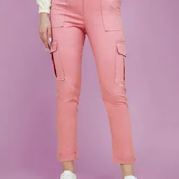 DressBerry Women High-Rise Trousers-image-77