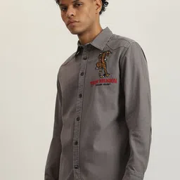 True Religion Men Opaque Casual Shirt image 4