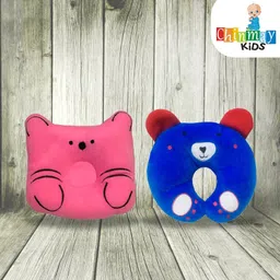 Chinmay Kids Cotton Toons & Characters Baby Pillow Pack of 2 - Pink, Blue image 2