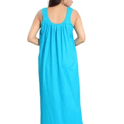 Inner Beats Women Pack Of 2 Multicoloured Cotton Blend Nightdress image 3