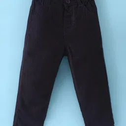 Mark & Mia Full Sleeves Floral Printed Shirt & Trouser Set with Bow & Suspender - Pink & Black image 4