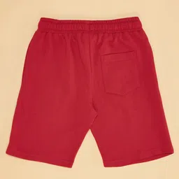 Pantaloons Junior Cotton Knit Sonic The Hedgehog Featuring Character Printed Shorts - Red image 5