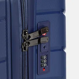 WROGN Textured 360 Degree Rotation Hard Sided Cabin Size Trolley Bag - 45L image 5