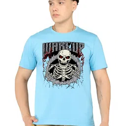 BRAWNY BATTLER Men Graphic Printed Round Neck Cotton T-shirt-picture-33