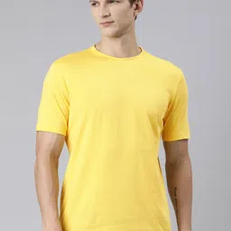 Huetrap Round Neck Cotton T-shirt-picture-23