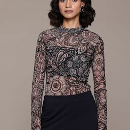 Label Ritu Kumar Valerie Floral Printed Bodysuit-picture-34