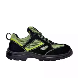 Allen Cooper Composite Toe Safety Shoes Low Ankle PU Sole Size 9 UK/India Black, AC-1434-picture-44