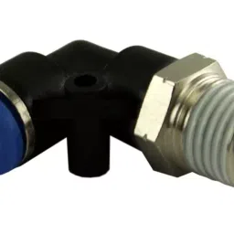 Akari 3.17 mm(1/8 Inch) Elbow Connector with Male Thread 10-01 (Pack of 10) image 1