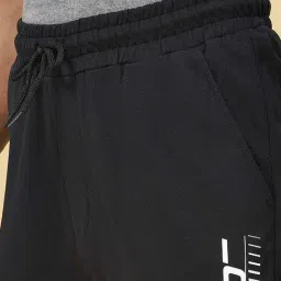 Ajile by Pantaloons Black Slim Fit Printed Joggers image 4