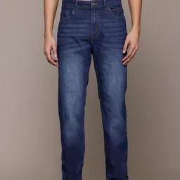 The Roadster Lifestyle Co. Men Light Fade Regular Fit Stretchable Jeans image 1